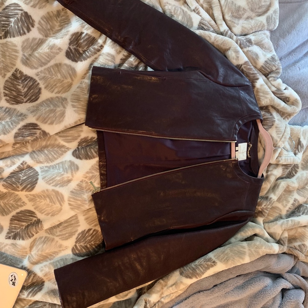 Kate spade leather jacket